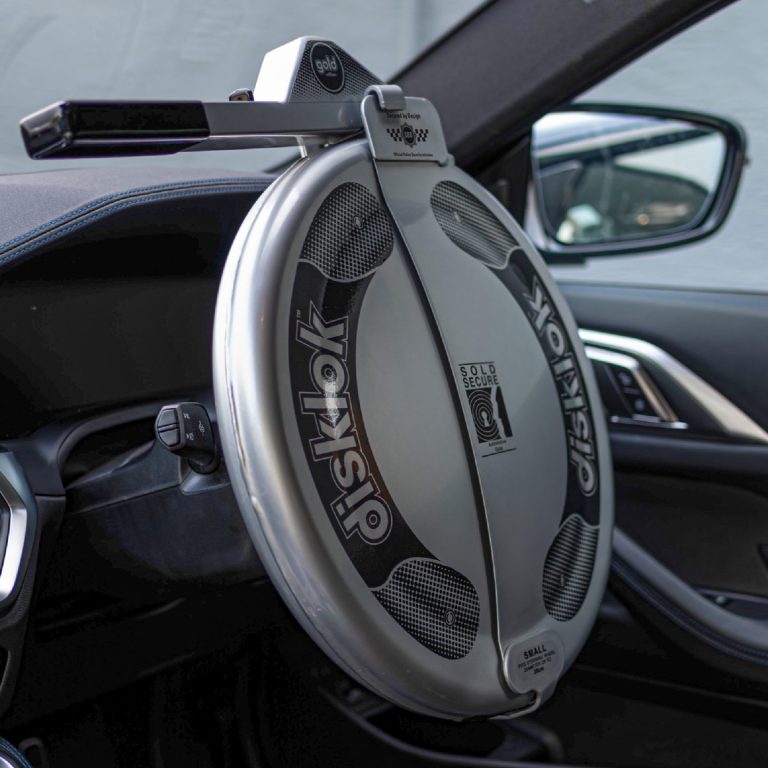 DISKLOK Gold Edition Blocca Volante Antifurto Bloccasterzo - Foto 3