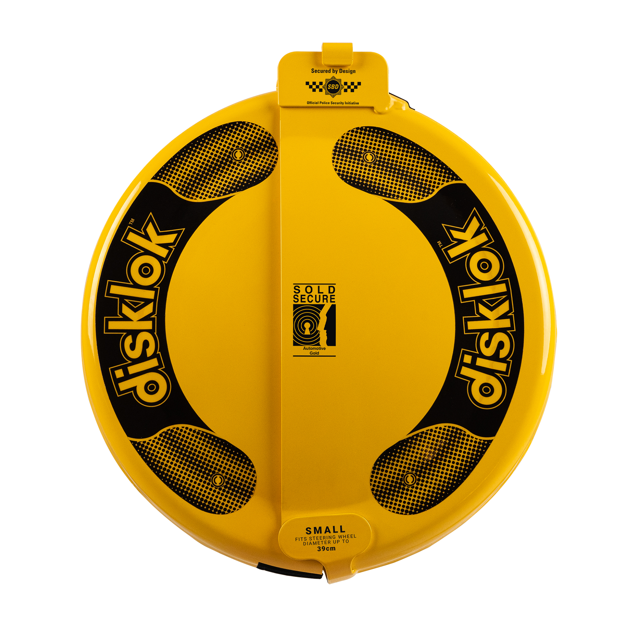 Disklok Gold Edition Steering Lock (Silver) Small