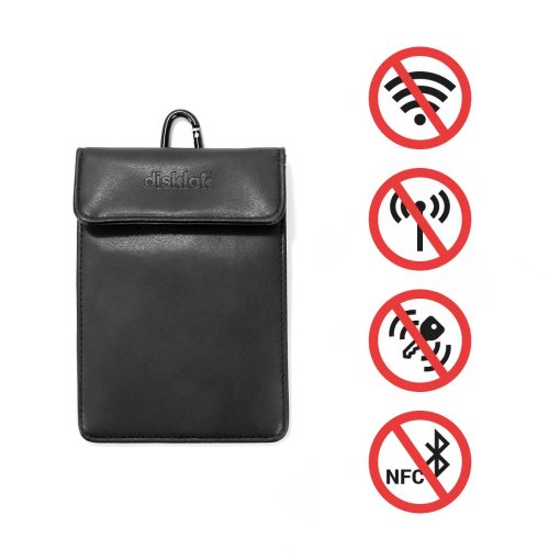 Disklok RFID Faraday signal blocking wallet, 17.5cm - Image 5