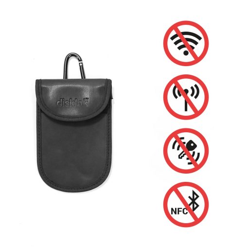 Disklok RFID Faraday signal blocking wallet, 14cm - Image 4